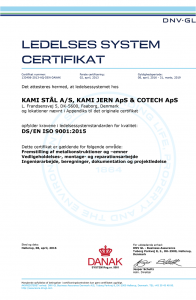lederses system certifikat