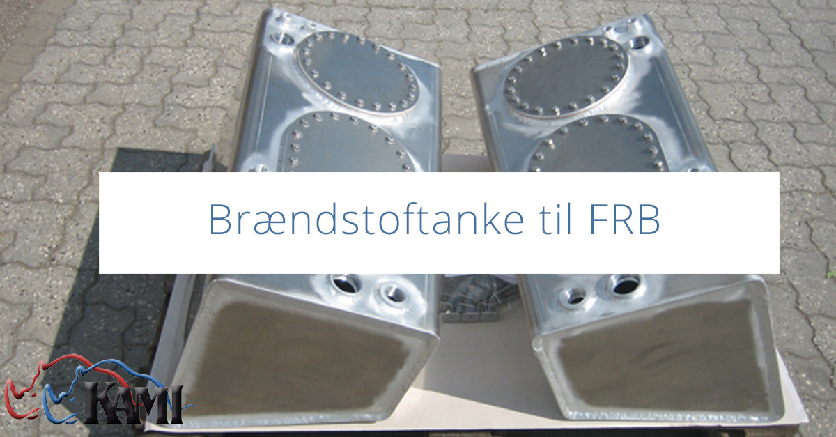 Brændstoftanke til FRB