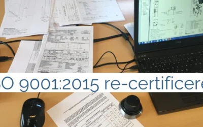 ISO 9001:2015 kvalitetsledelsessystem er blevet re-certificeret!
